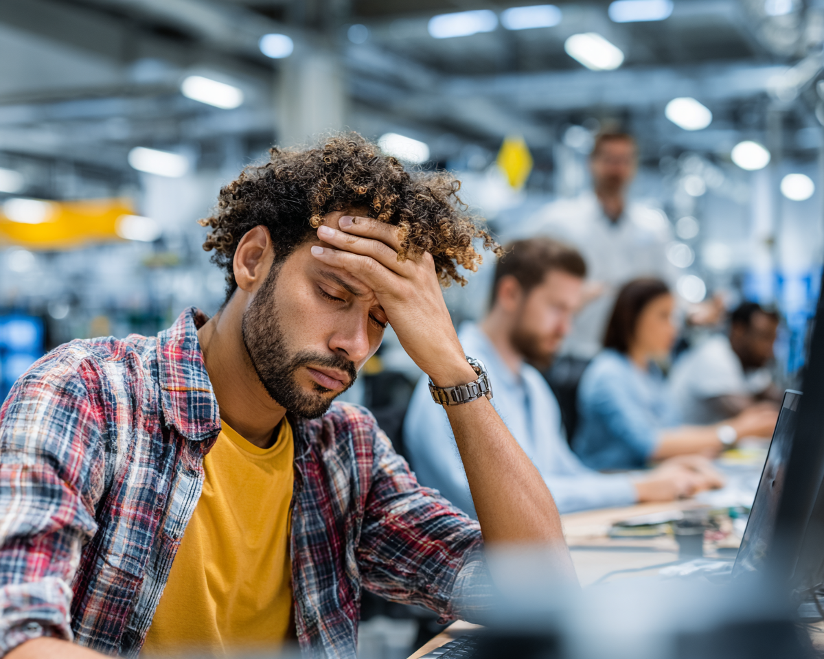 Riscos psicossociais no trabalho